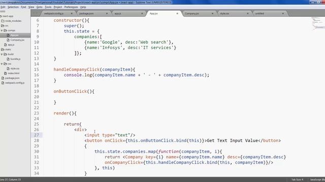 ReactJS \ React JS Tutorial For Beginners - #9 - Refs смотреть онлайн