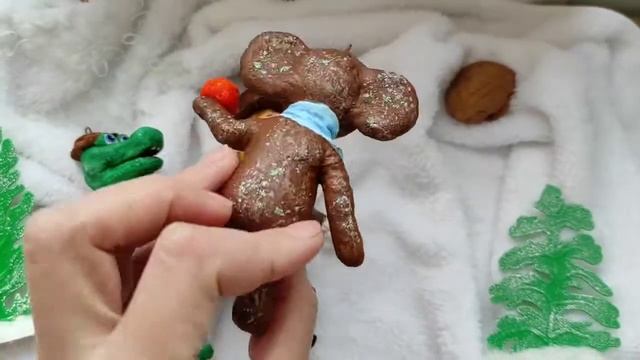 Ёлочные игрушки из ваты. Крокодил Гена и его друзья смотреть онлайн