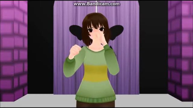 (MMD I Undertale) Chara-Squeeze you to death смотреть онлайн