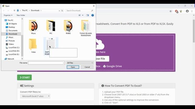 Merubah File PDF Ke Excel Tanpa Aplikasi смотреть онлайн