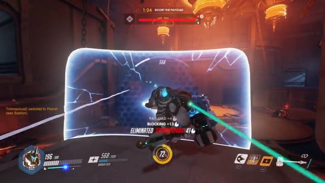 Overwatch: Reinhart epic kill смотреть онлайн