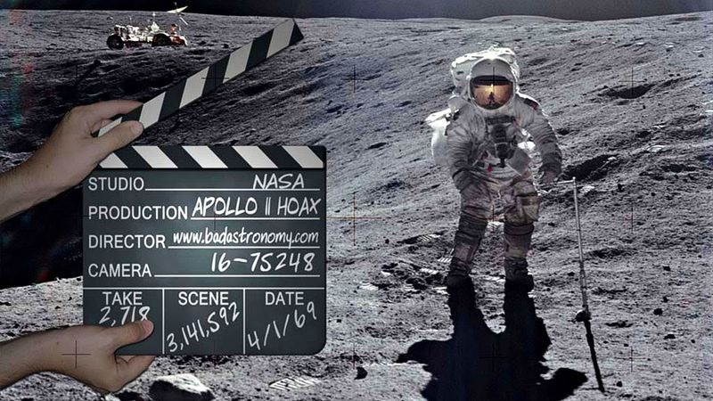 WikiLeaks показали как снимали высадку американцев на Луне смотреть онлайн