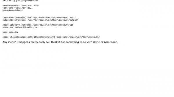 Oozie null pointer exception when submitting jobs (2 Solutions!!)