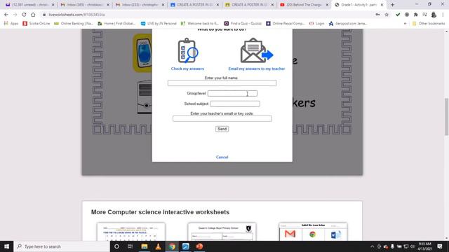 LiveWorkSheets смотреть онлайн