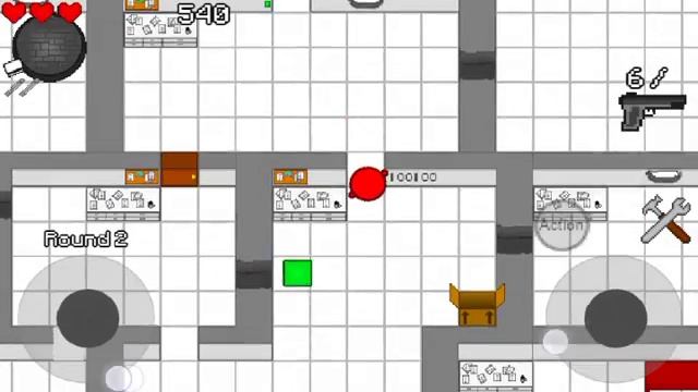 Прохождение Zombie Cubes Free ( 2# Lab)