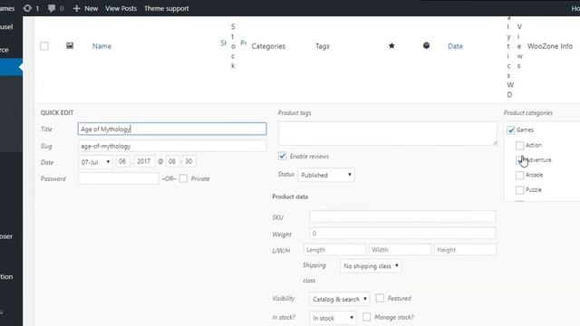 How to change product category in Wordpress смотреть онлайн