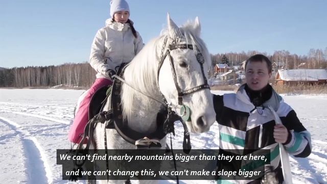 Horseboarding: The new extreme winter sport смотреть онлайн