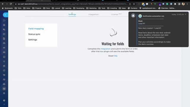 CS-Cart and Bitrix24 integration | Orders, status, UTM, and products mapping смотреть онлайн