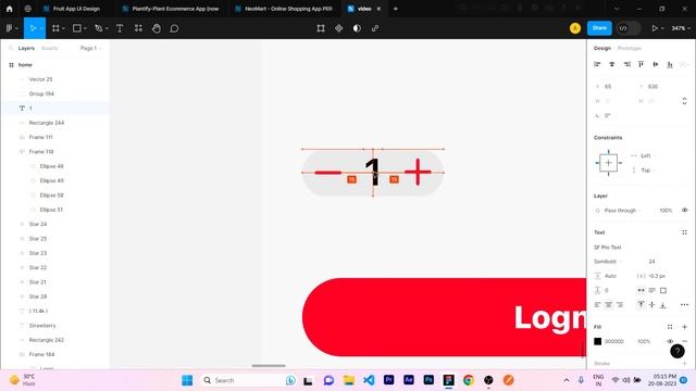 E-Commerce App UI Design | In Figma tutorial || смотреть онлайн