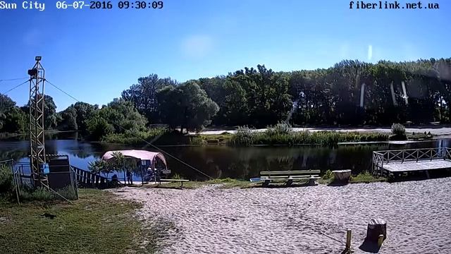 Онлайн камера Міський Пляж  м. Гадяч