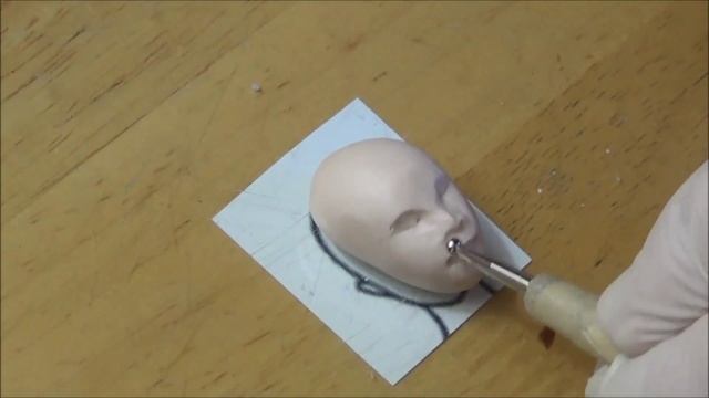 Part 1 commission progress in work doll head смотреть онлайн