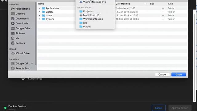 Docker-desktop for MacOs Preferences/File-Sharing issues смотреть онлайн