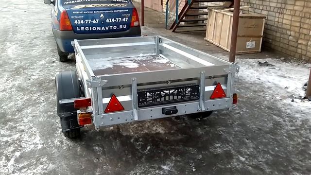 Прицеп грузовой для легковых автомобилей AvtoS AC19AB смотреть онлайн