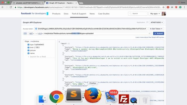 Facebook PHP SDK : Login And Get All User Photos- Curl - Facebook Graph API - Learn Quickly смотреть онлайн