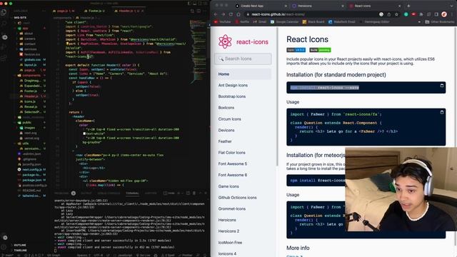 Icons in React & Next Js | Simplified смотреть онлайн