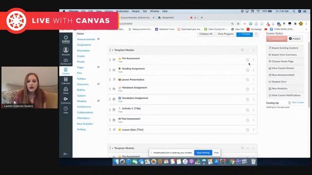 Creating Templates in Canvas смотреть онлайн