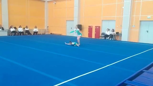 Спортивная Акробатика, Сверкунова Николь, 8 апреля 2023, в Комсомольске-на-Амуре, Хабаровск смотреть онлайн