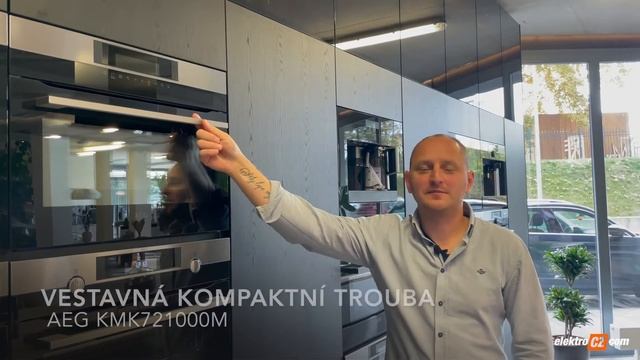 Vestavné mikrovlnné trouby AEG MBE2658DEM | KMK721000M смотреть онлайн