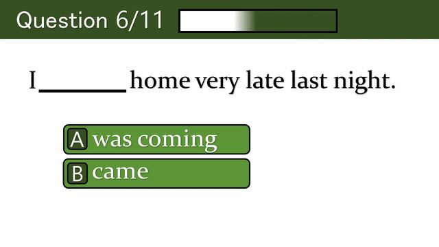 Past Simple Or Past Continuous?| Grammar Test | Grammar Quiz