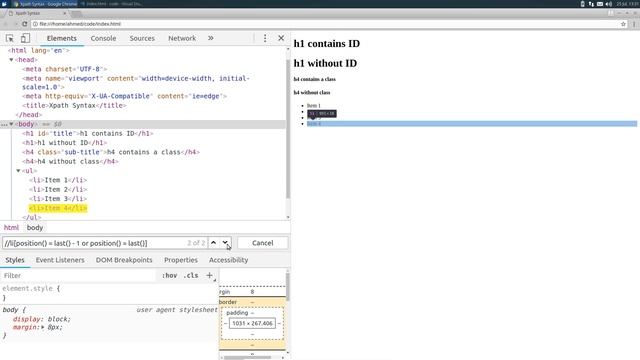 4 - XPath Predicates смотреть онлайн