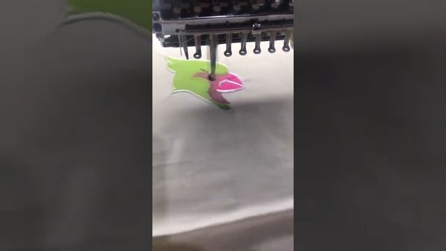 1000 RPM embroidery machine is testing in Richpeace factory for pattern embroidery смотреть онлайн