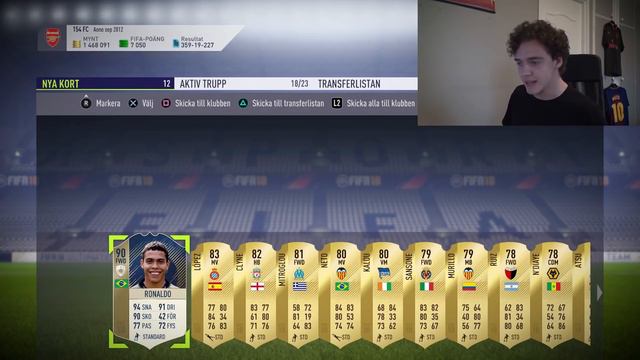 JAG PACKADE ICON RONALDO!!!! - FIFA 18 TOTS PACK OPENING SVENSKA смотреть онлайн