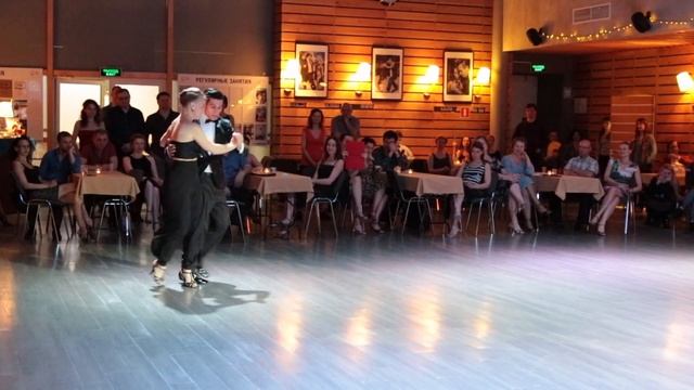 Ivan Terrazas & Sara Grdan, 3-3, Russia, Moscow, Milonga "Me Gusta", 28.04.2017 смотреть онлайн