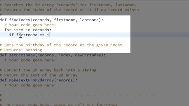 5. 5. Challenge: variable length records смотреть онлайн