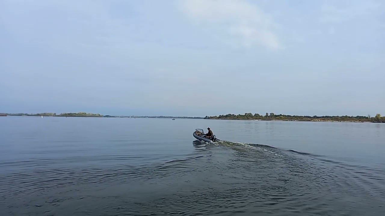Кабот КН-380. Первый тест с мотором 5л.с. 2Т смотреть онлайн
