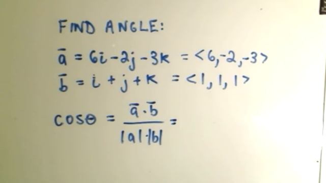 Vectors - The Dot Product смотреть онлайн