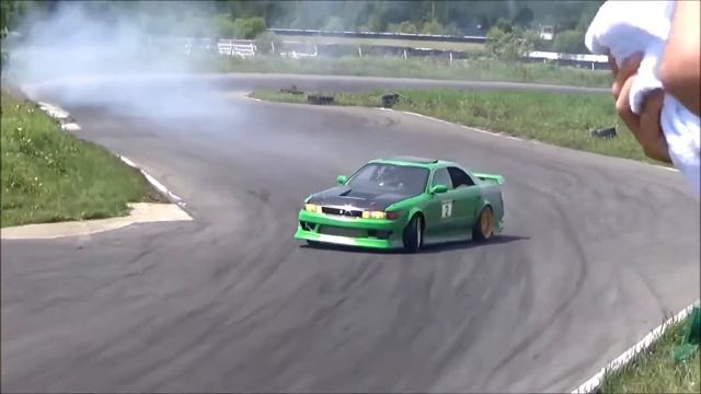 Toyota JZX90 Drift Mark II, Chaser, Cresta |Чистый звук Jz и колес | Pure sound engine смотреть онлайн