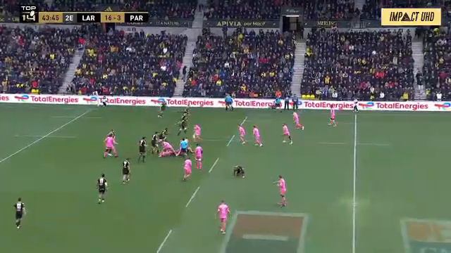 La Rochelle - Stade Français Paris - 18ème journée Top 14 - Impact смотреть онлайн