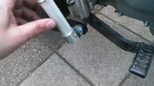Skyteam V-Raptor 250 [4] Review 2556Km - New folding footpegs
