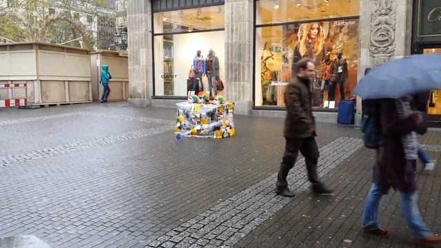 Altstadt Düsseldorf Straßenkünstler