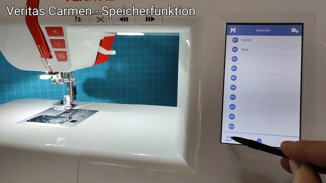 VERITAS Carmen - Stiche auswählen, bearbeiten, kombinieren und speichern смотреть онлайн