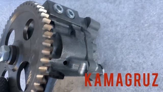 Насос масляный на Камаз 740 смотреть онлайн
