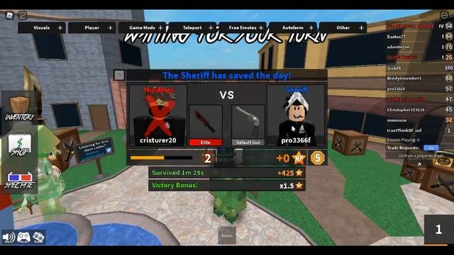 Murder Mystery 2 New Hack Gui Script | New Best Mm2 Hack | Roblox смотреть онлайн