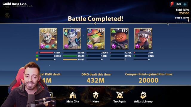 INDRAH 1 turns GUILD BOSS 6 [Infinite Magicraid] смотреть онлайн