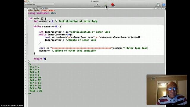 Introduction to Nested Loops Part 2 смотреть онлайн