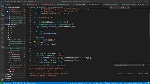 Build a conference app and backend from scratch with Flutter - Part 7b смотреть онлайн