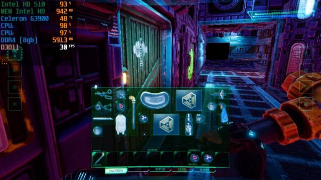System Shock Remake, Rodando com Intel HD Graphics 510! смотреть онлайн