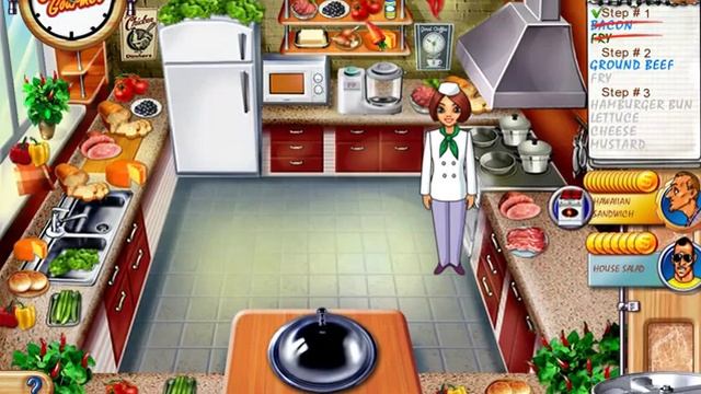 Go-Go Gourmet - Gameplay Part 2 (Level 4 to 5) Chuck's Wagon смотреть онлайн