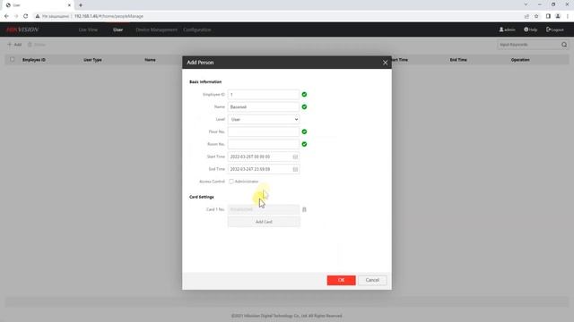 Три способа как прописать карту - ключ для Ip домофона Hikvision. Как добавить брелок