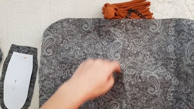 Мастер класс по пошиву подкладки на сумку Классик. часть - 1 смотреть онлайн