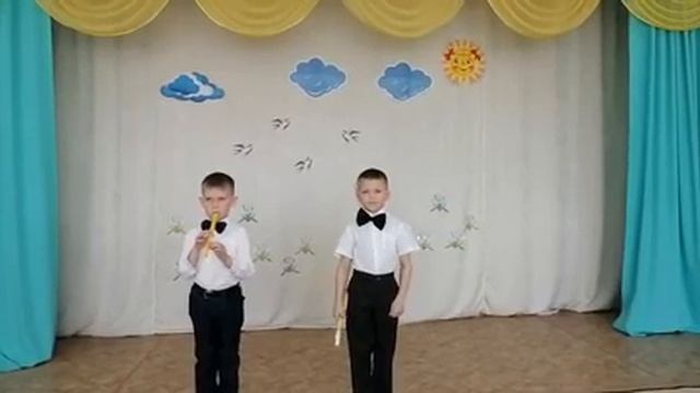 Инструментальная музыка р.н.п."Во поле березка стояла". Игра на свирели. смотреть онлайн