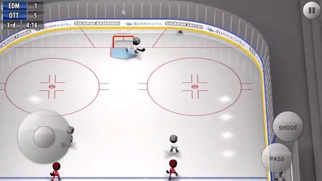 [Stickman Ice Hockey] No iceing goal смотреть онлайн