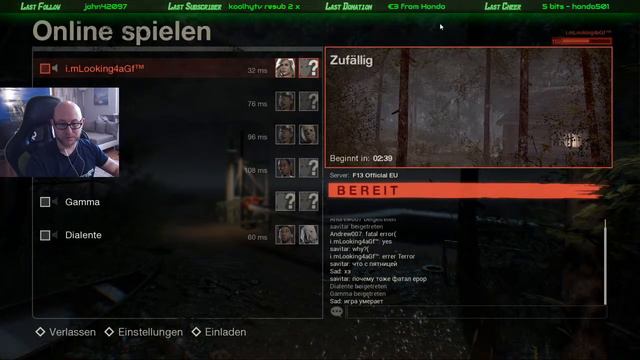 Schon wieder "fatal error" in FRIDAY THE 13th: THE GAME 🔴 Live смотреть онлайн