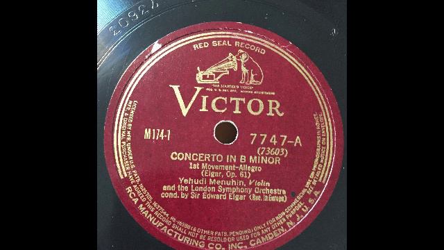 Menuhin, Violin Elgar, cond. LSO Elgar: Violin Concerto - Finare (3/3) смотреть онлайн