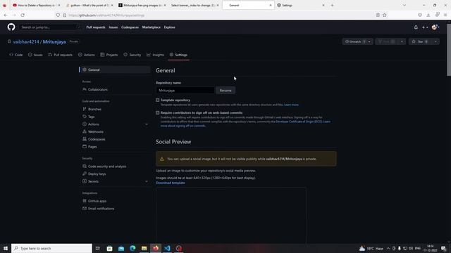 how to delete github repository in hindi || github repository kaise delete kare смотреть онлайн