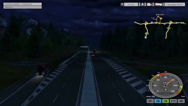 Euro Truck Simulator Gameplay On ATI Radeon X1550 смотреть онлайн